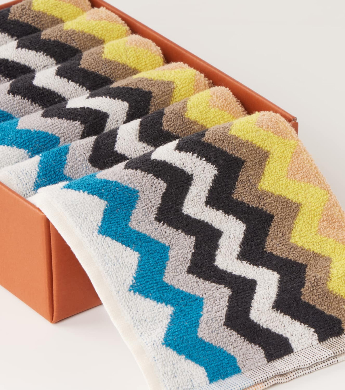 Missoni Best set of 6 cotton terry hand towels