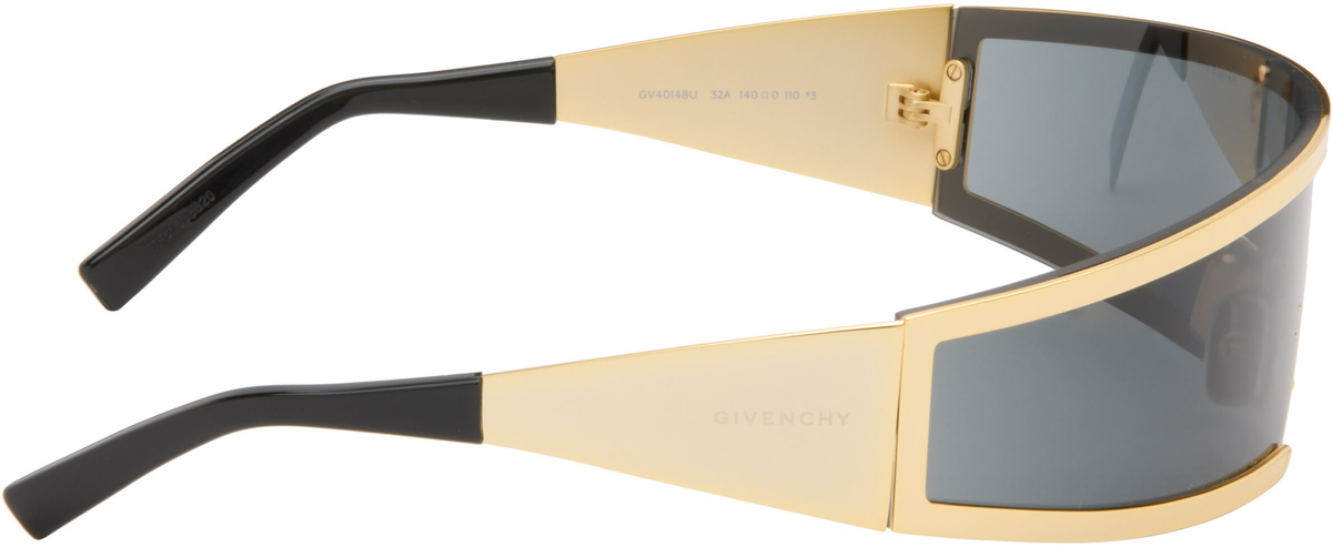 Givenchy Gold Square Sunglasses