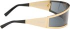 Givenchy Gold Square Sunglasses