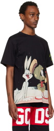 GCDS Black Bugs Bunny T-Shirt