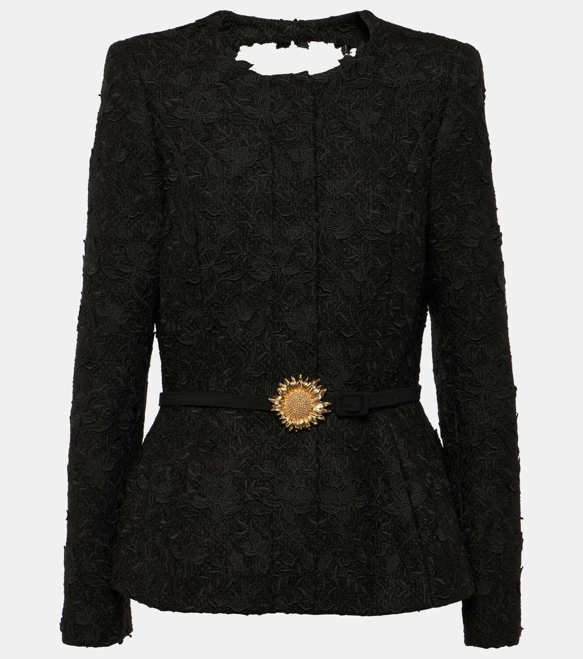 Oscar de la Renta Embroidered jacket