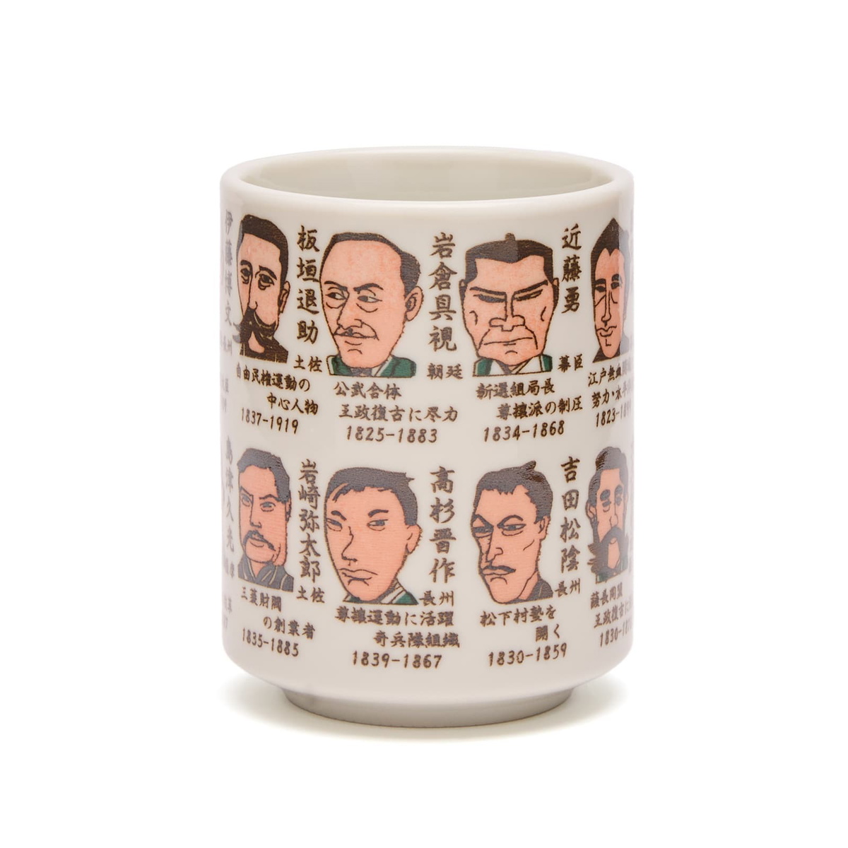 BEAMS JAPAN Cartoon Sushi Cup - Samurai in White 