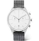 Uniform Wares - C39 Chronograph Polished Steel Watch - White