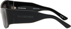Balenciaga Black Cat-Eye Sunglasses