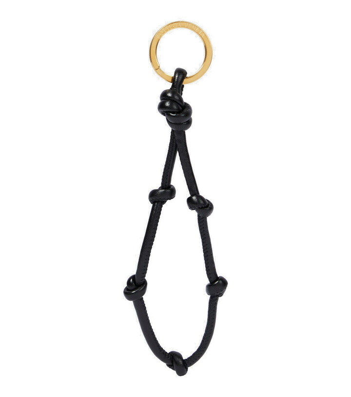 Photo: Bottega Veneta - Knotted leather keyring