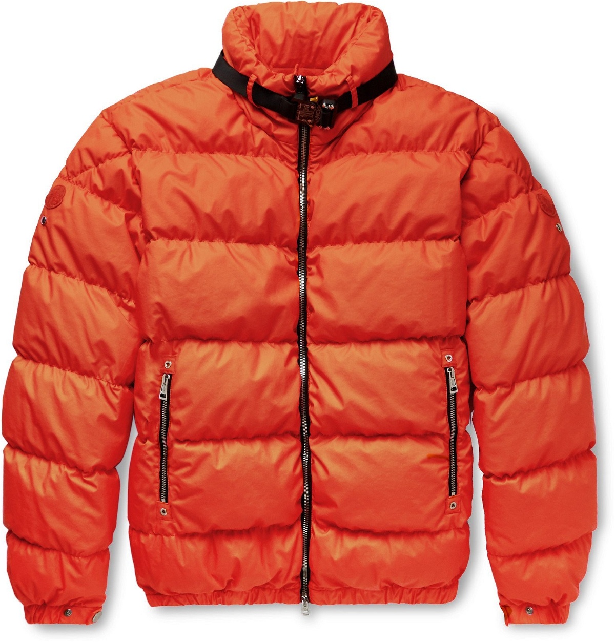 Photo: Moncler Genius - 6 Moncler 1017 ALYX 9SM Quilted Coated-Cotton Down Jacket - Orange
