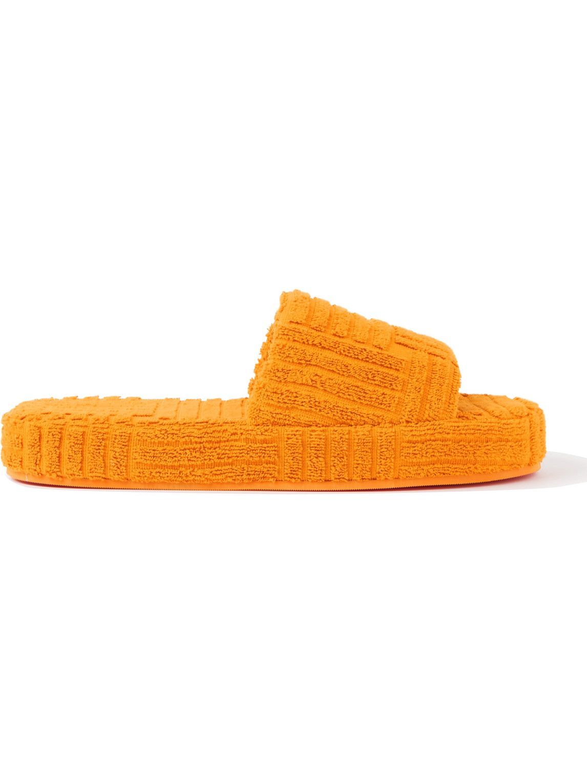 Bottega Veneta - Terry Slides - Orange Bottega Veneta display picture 3