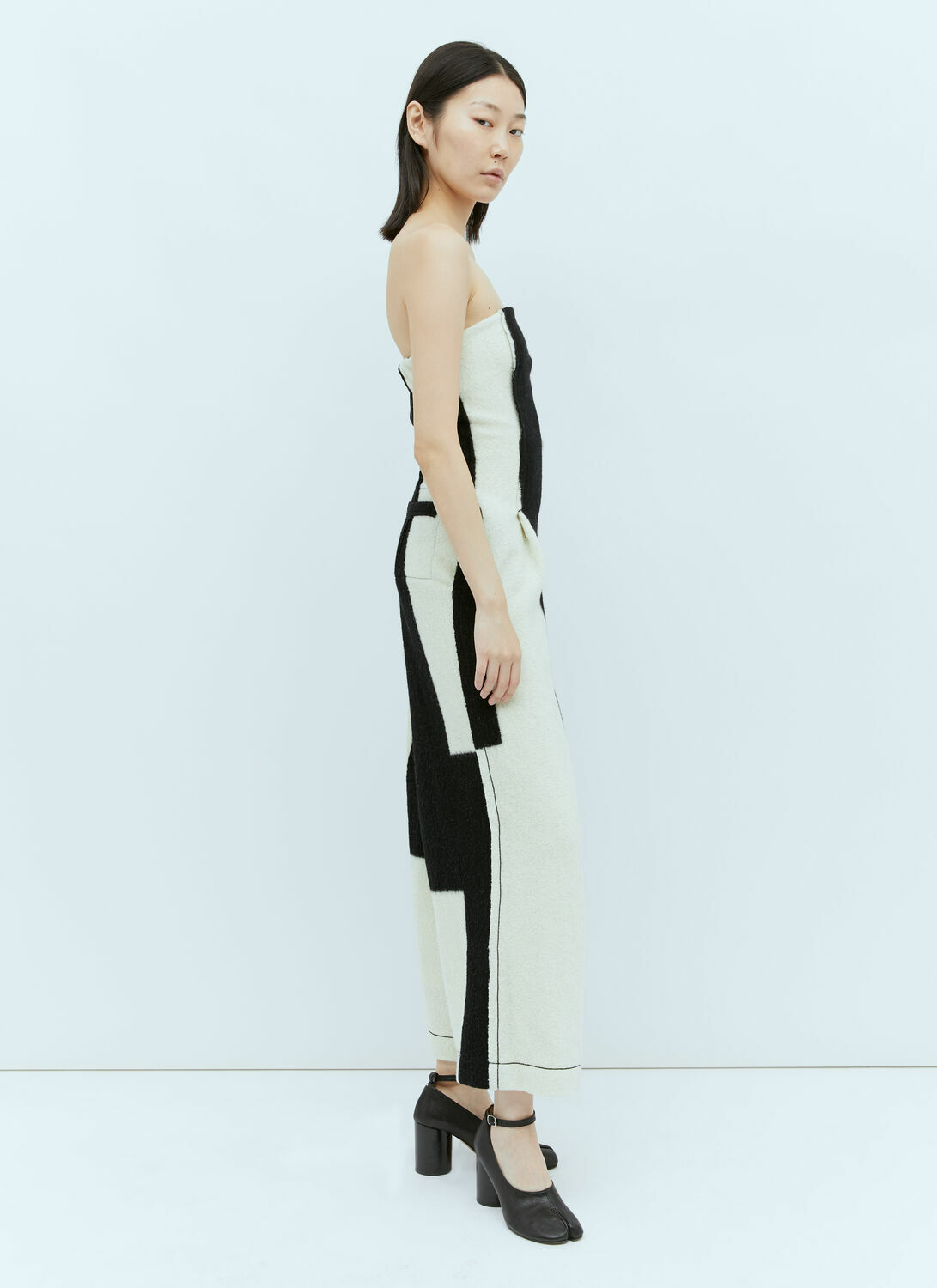 Issey Miyake Rectilinear Milled Jumpsuit