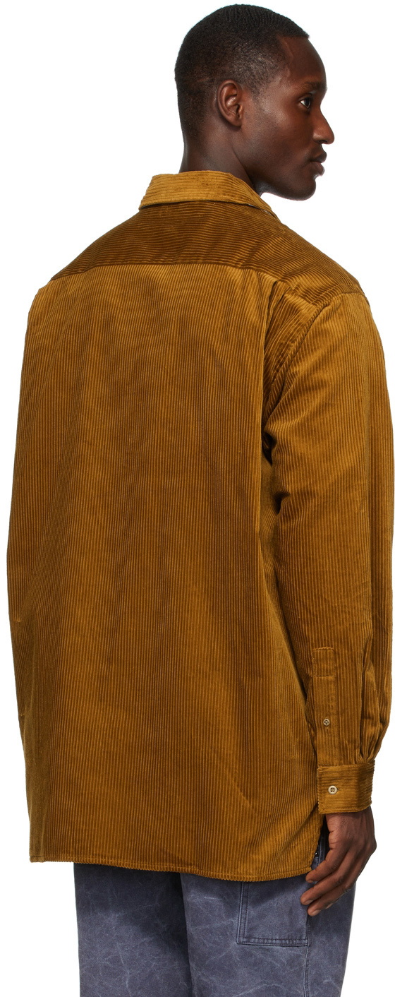 Acne Studios Brown Corduroy Shirt