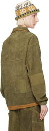 Story mfg. Khaki Polite Sweater