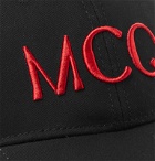 McQ Alexander McQueen - Logo-Embroidered Cotton Baseball Cap - Black