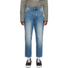 AMI Alexandre Mattiussi Blue Tapered Fit Jeans