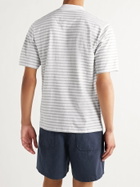 BARBOUR WHITE LABEL - Inver Striped Cotton-Jersey T-Shirt - Gray - S