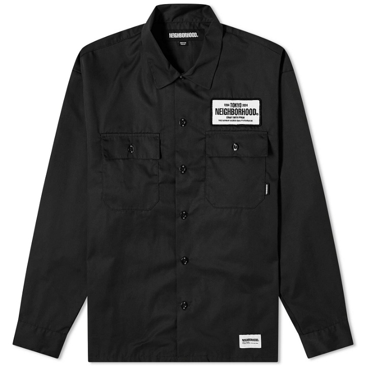 Photo: Neighborhood Men's Classic Work Shirt in Black