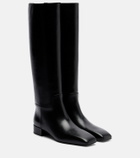 Christen Classic Square leather knee-high boots