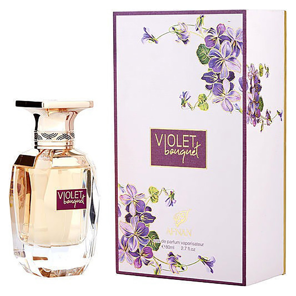 Afnan Ladies Violet Bouquet EDP 2.7 oz Fragrances 6290171040675