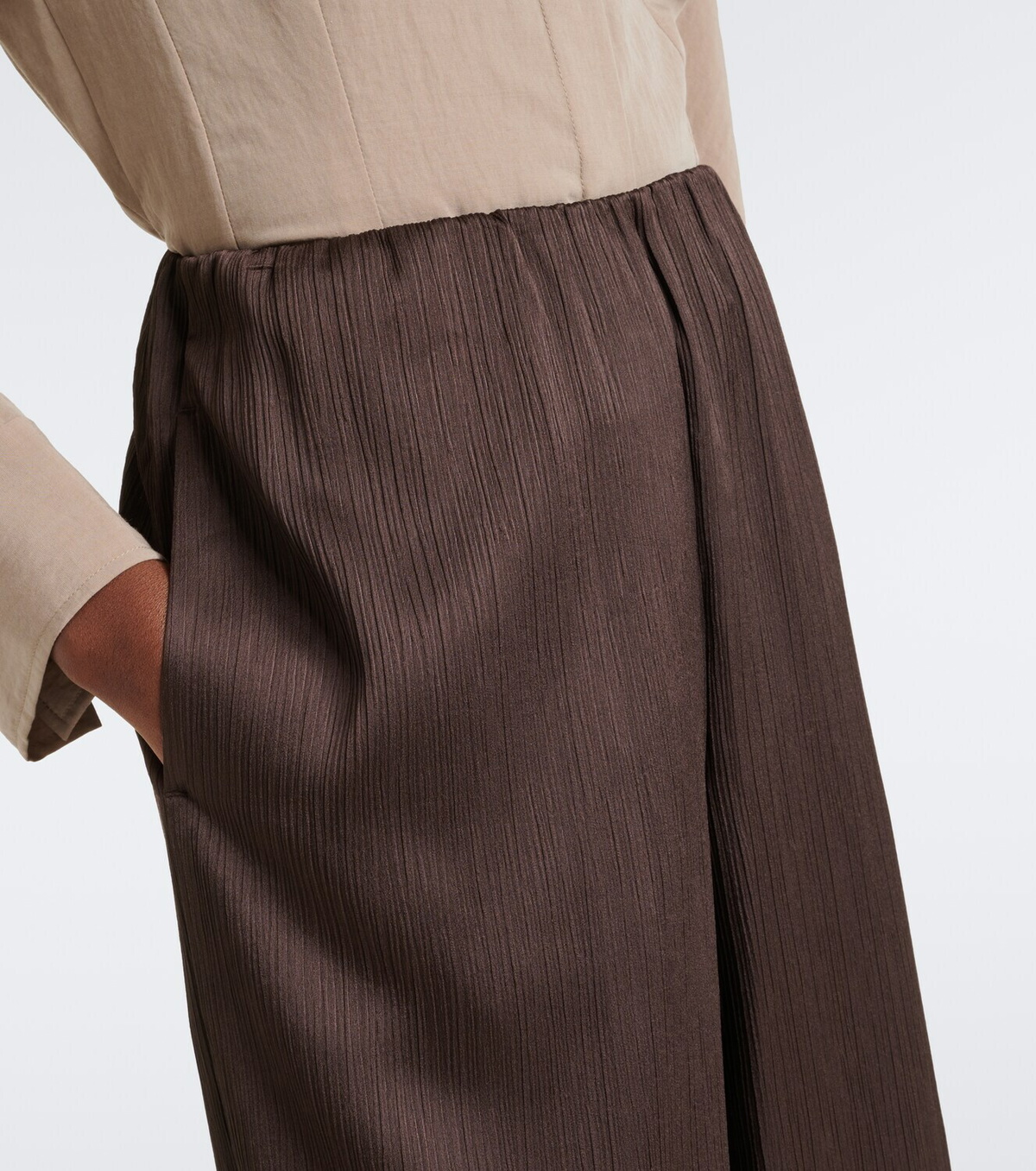 Vince Crinkled plissé balloon pants