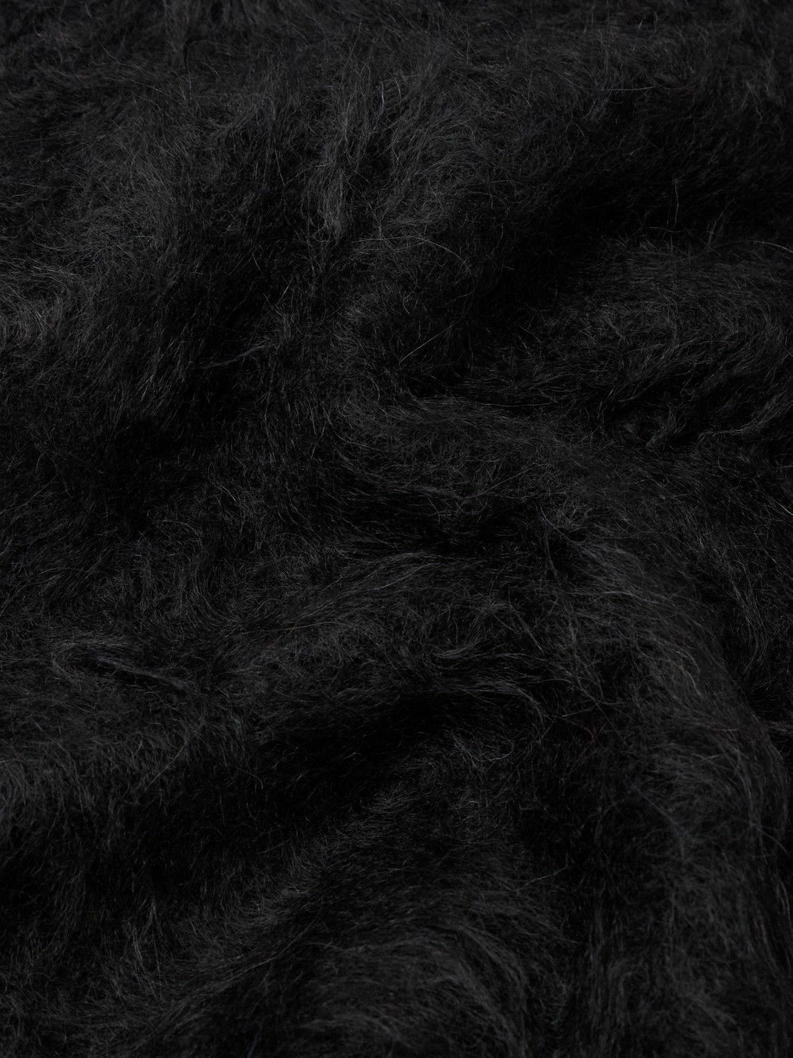 Séfr - Haru Alpaca-Blend Mock-Neck Sweater - Black