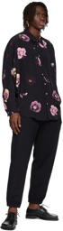 Magliano Black Poppies Twisted Shirt