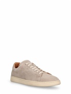 KITON Suede Low Top Sneakers