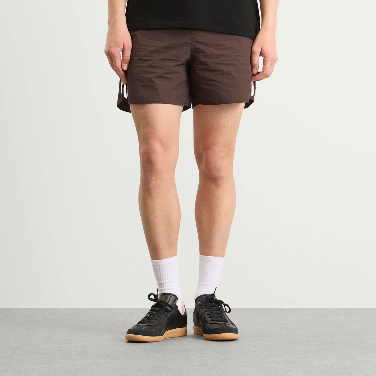 Adidas Men's Sprinter Shorts in Aurora Coffee/Sandy Pink