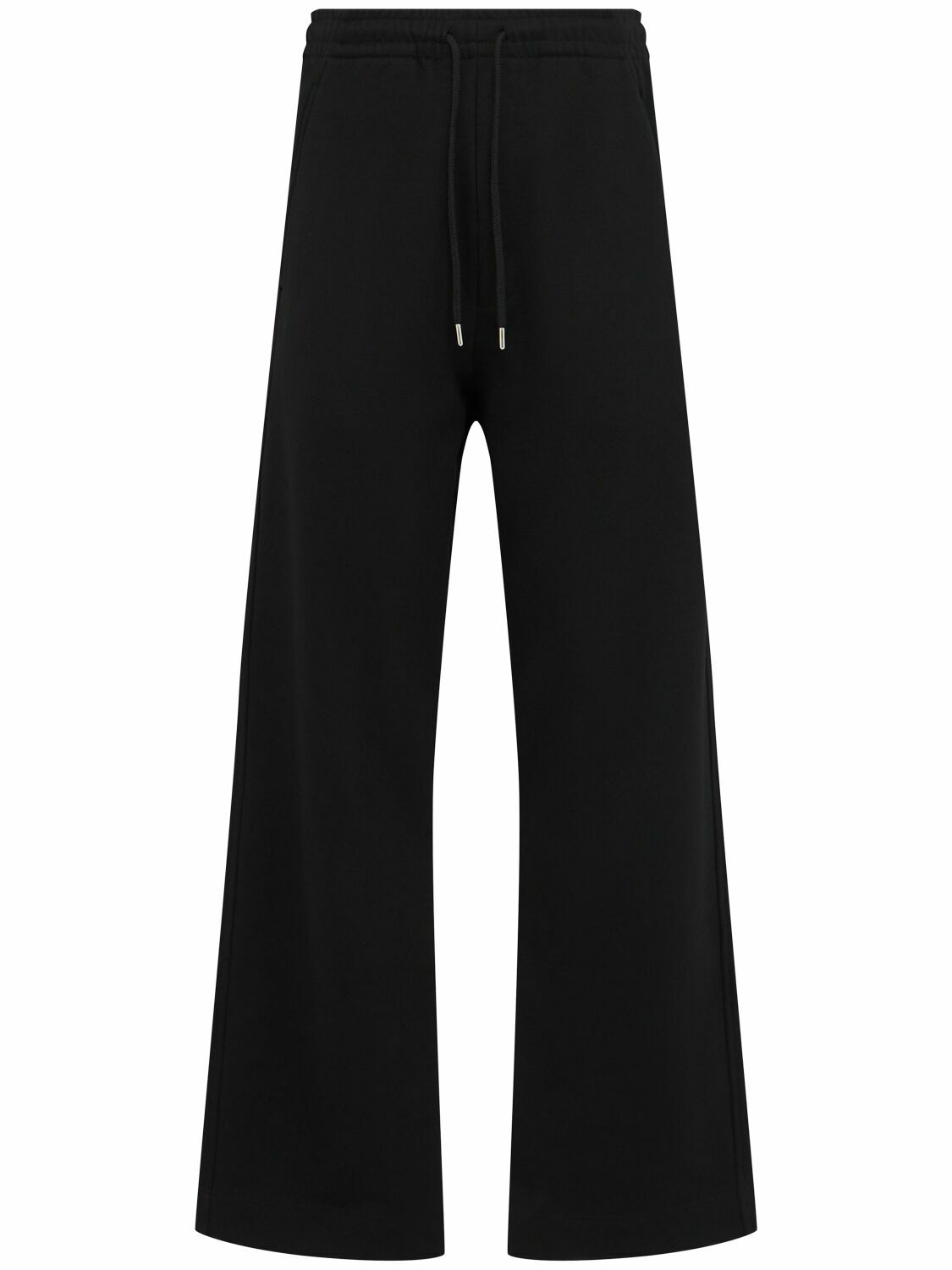 パンツ Dries Van Noten Wide Black Trousers With Front Pleats Black Wide Pleated Trousers by Dries Van Noten on Sale