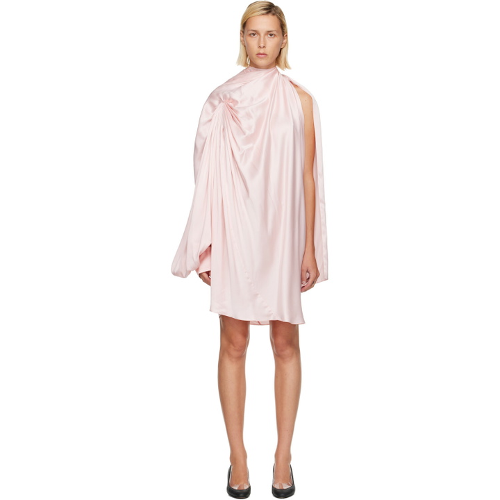 Photo: Kiko Kostadinov Pink Caspian Minidress