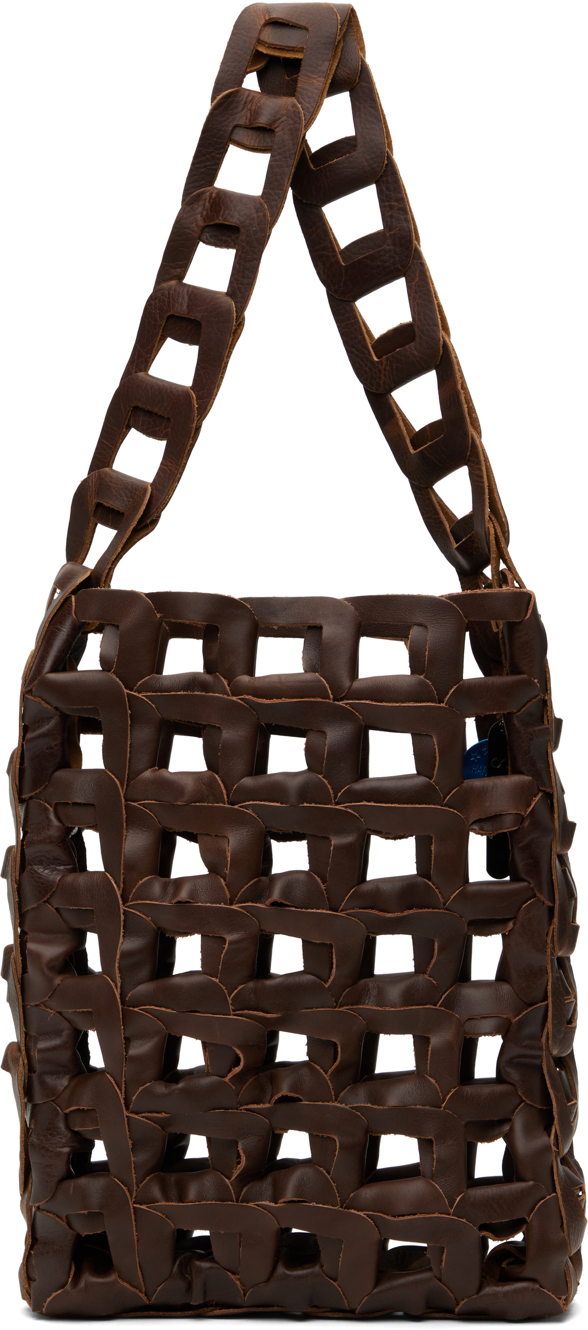 SC103 SSENSE Exclusive Brown Medium Links Tote