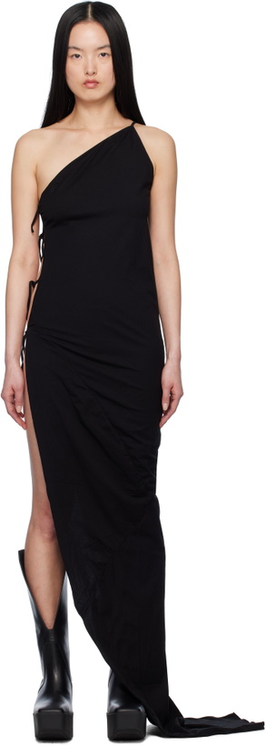 Photo: Rick Owens DRKSHDW Black Hollywood Taco Maxi Dress