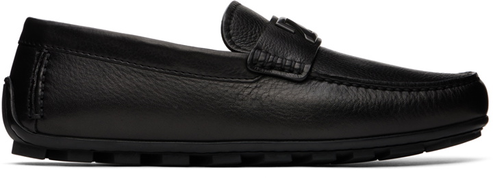 Photo: ZEGNA Black Highway Driving Loafers