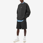 Acne Studios Men's Fin Stamp Crew Sweat in Black