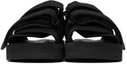 Suicoke Black MOTO-PO Sandals