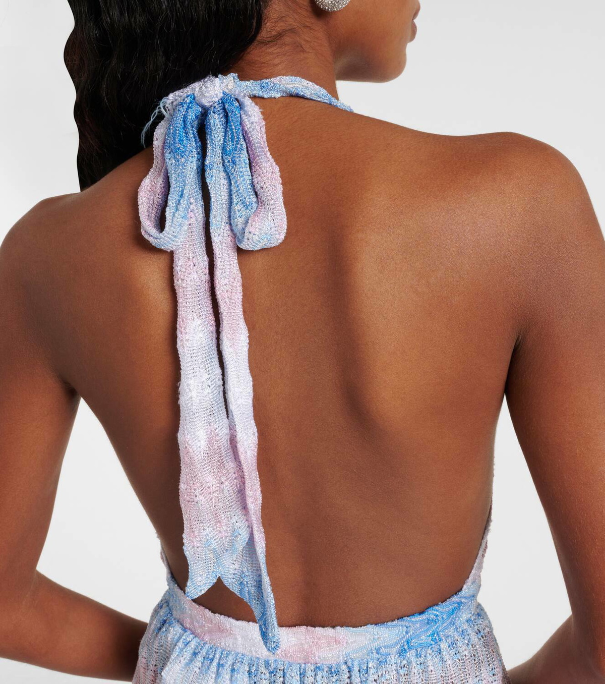 Missoni Zigzag ombré lamé romper