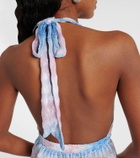 Missoni Zigzag ombré lamé romper