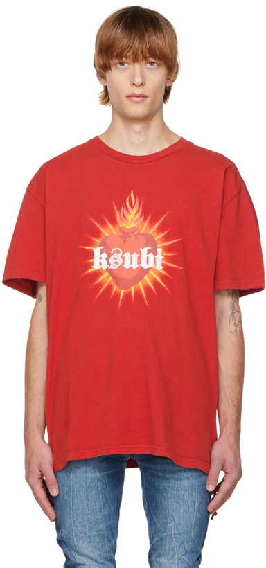 Photo: Ksubi Red Heart Biggie T-Shirt