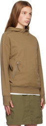 C.P. Company Khaki Goggle Hoodie