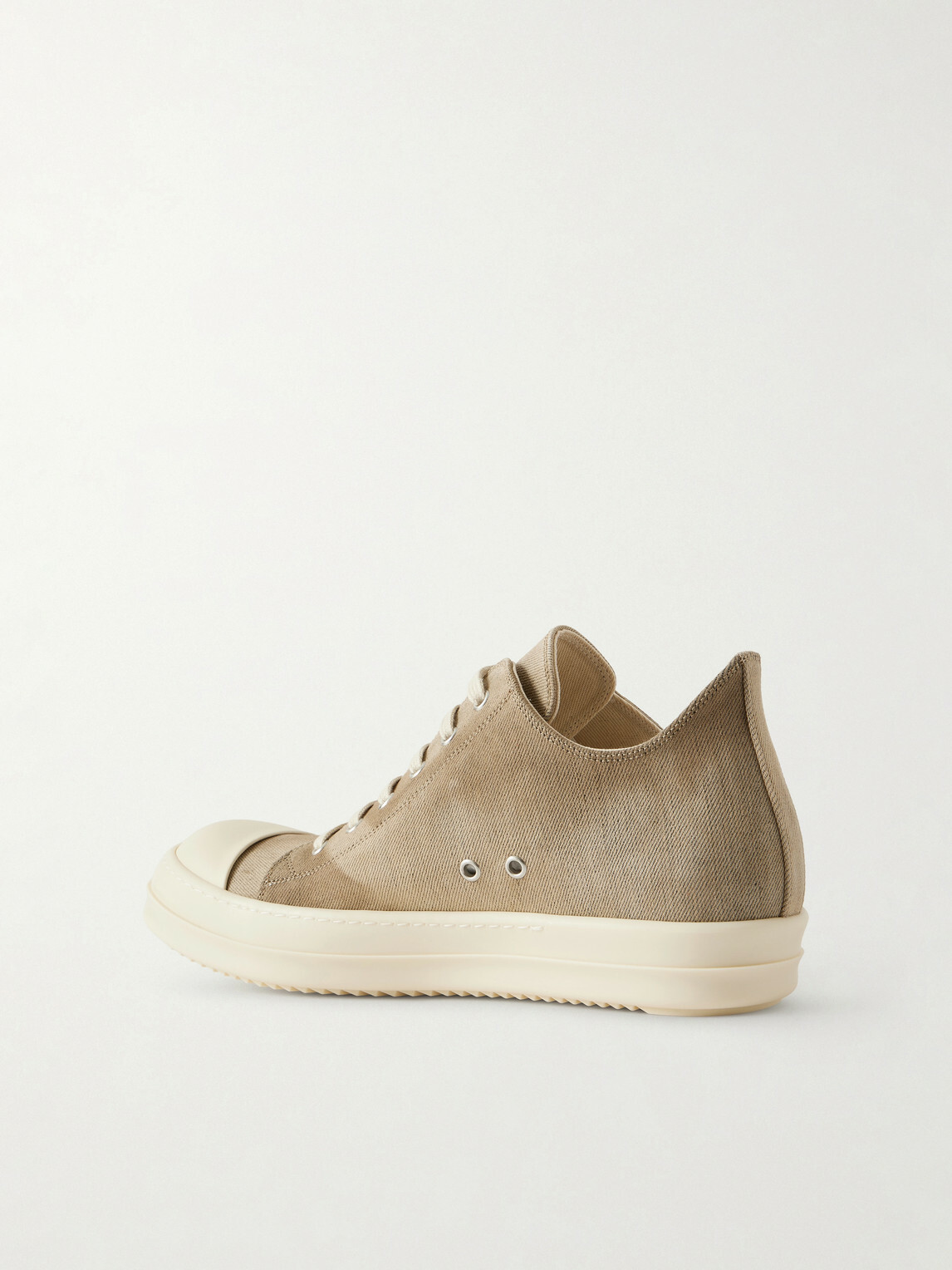 DRKSHDW by Rick Owens - Ramones Denim Sneakers - Brown