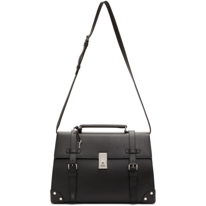 Photo: Gucci Black Medium Briefcase Duffle Bag