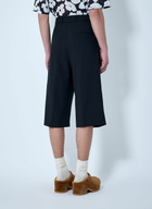 Dries Van Noten Pleated Wool Knee-Length Trousers