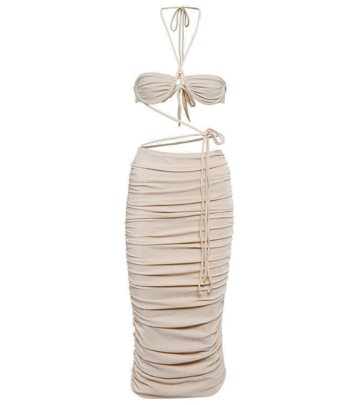 Photo: Bananhot Milan cutout ruched midi dress
