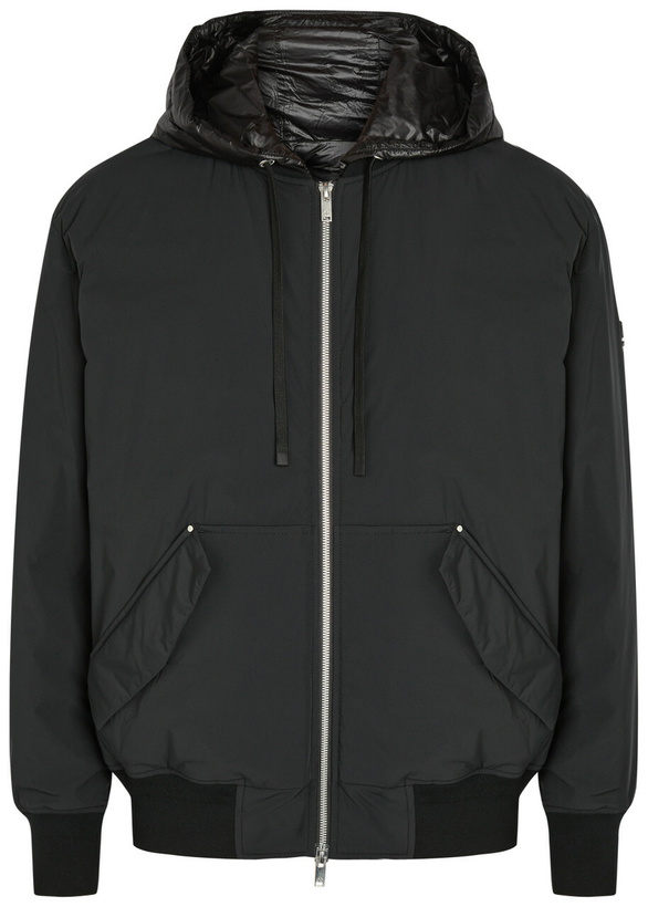 Photo: Moose Knuckles Brixton Padded Shell Jacket Black
