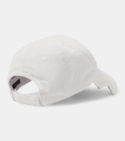 Balenciaga Logo cotton drill baseball cap