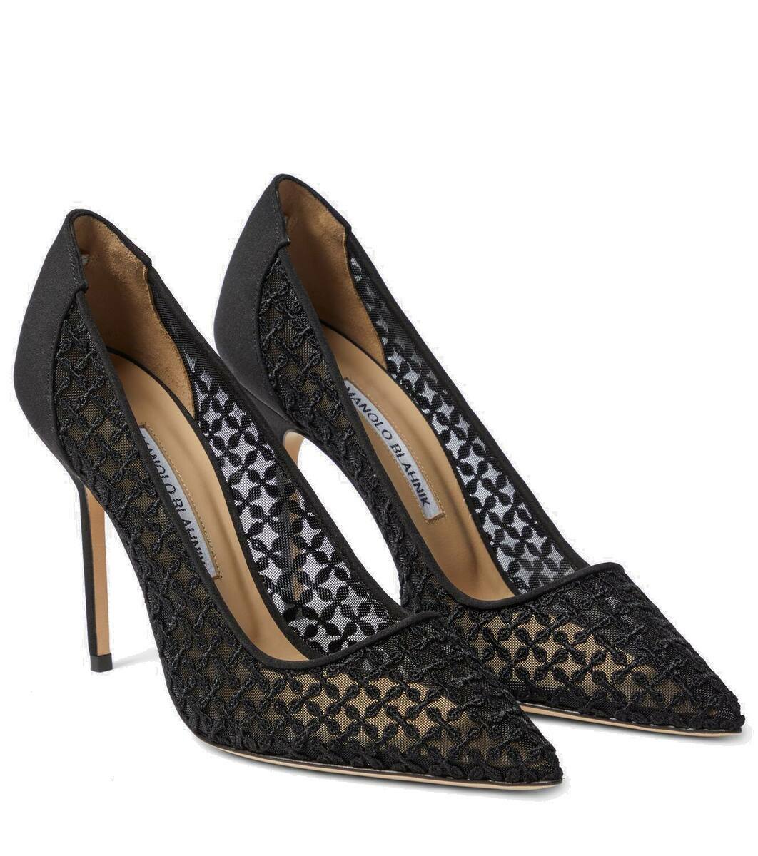 Manolo Blahnik Bbla lace pumps Manolo Blahnik