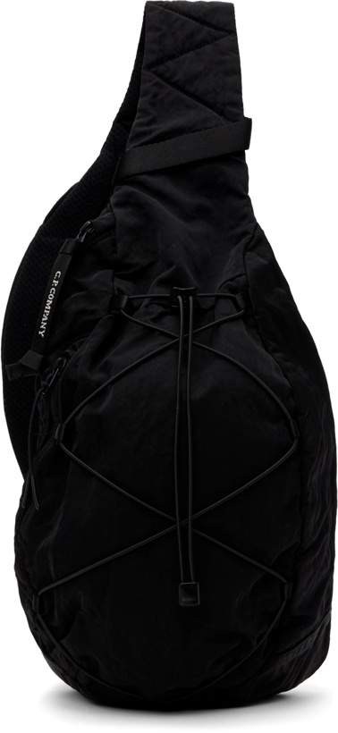 Photo: C.P. Company Black Nylon B Crossbody Backpack