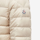 Moncler Men's Alfit Lightweight Down Jacket in Beige