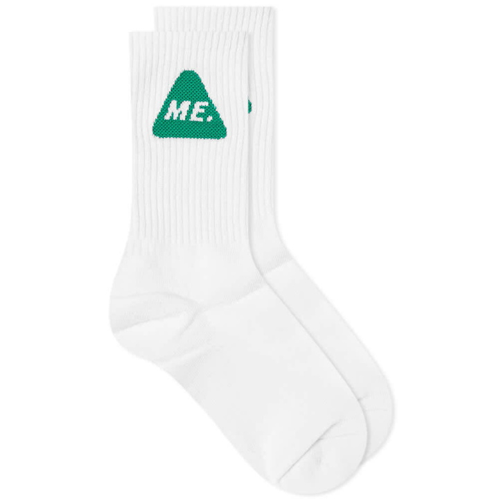 Photo: Melody Ehsani Women's ME. Pyramid Sock in White