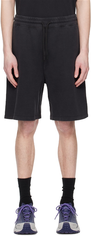 Photo: Moncler Black Drawstring Shorts
