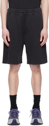 Moncler Black Drawstring Shorts