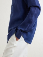 De Petrillo - Linen Shirt - Blue
