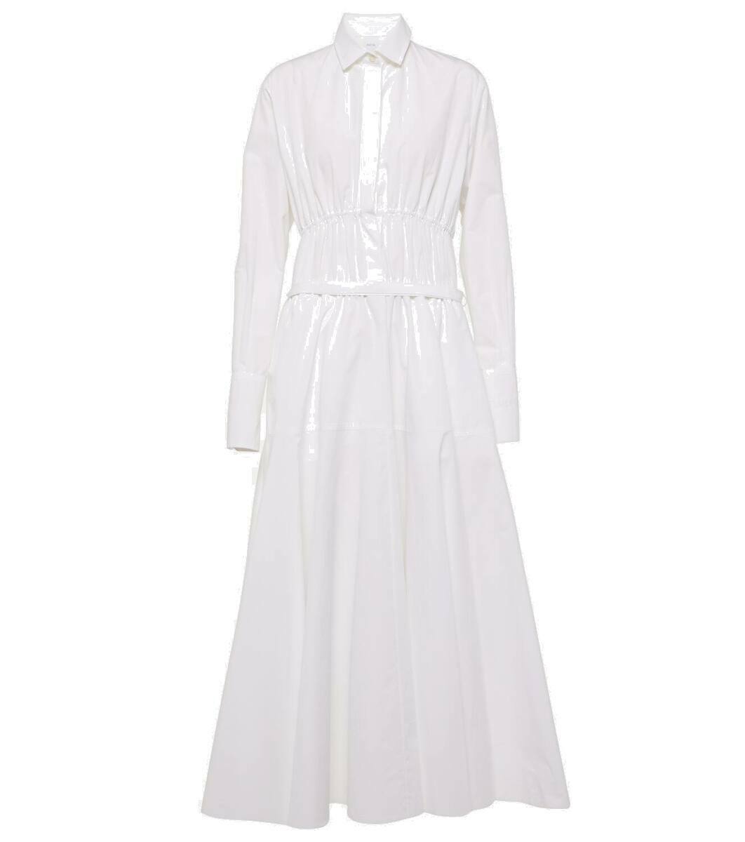 PATOU パトゥ フレア ワンピース A-line cotton dress 765015 PATOU パトゥ フレア ワンピース A-line cotton dress 765015